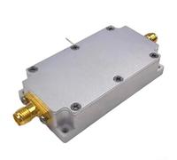 Hasaller BeiDou GLONASS Module amplificateur RF à faible bruit 0,5-3,5 GHz Gain 50 dB 0,8 dB NF CNC Boîtier en aluminium Connecteur femelle pour navigation par satellite et amplification du signal RF