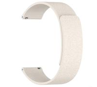 Hasaller Bracelet magnétique de rechange en silicone souple - Installation rapide - Amovible - Pour enregistreur PLAUD NotePin AI - 20 x 3 x 2 cm - Blanc