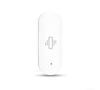 Hasaller Capteurs de vibrations Tuya Smart Vibration Sensor WiFi Motion Shock Alarm Detector Tuya Sensor Vibration Alarm Sensors pour SmartLife APP Notification en temps réel pour système de sécurité