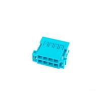 Hasaller Connecteur de phare arrière pour BMW E60 E61 Série 5 Pièce de rechange OEM 12527505477 en plastique ABS bleu adaptateur de faisceau électrique