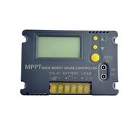 Hasaller Contrôleur de charge solaire MP-PT Contrôleur de charge solaire automatique 10 A Bu-ck Boost Régulateur de panneau solaire avec fonction de compensation de température pour système de