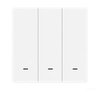 Hasaller Contrôleur de scène sans fil 4 boutons pour appareils Tuya Smart Home alimenté par piles compact 15 x 15 x 5 cm Noir ou blanc (5)