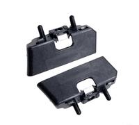 Hasaller Ensemble de supports de pare-chocs avant pour Ram 1500 2009-2020 - Support de rechange en plastique avant droit et gauche avec numéros OE 55277480AD 55277481AD