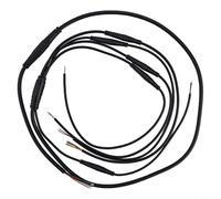 Hasaller Faisceau de câbles de vélo électrique 10 fils intégré 1T5 Affichage Frein d'accélérateur Phare Kit de modification pour contrôleur de vélo électrique 18 cm