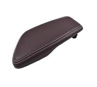 Hasaller Housse de rangement pour accoudoir central en cuir pour BMW X1 F45 F46 F48 F49 X2 F39 Série 2 (marron)