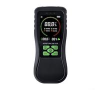 Hasaller HY18 Humidimètre non destructif sans broche pour cloison sèche et matériaux de construction avec écran LCD Alarme sonore haute précision ± 0,5 % boîtier ABS Sélection bois tendre/bois dur