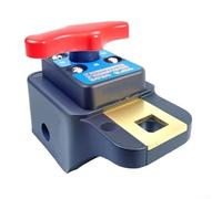 Hasaller Interrupteur de coupure haute puissance pour automobile et véhicule agricole 2-24 V compatible avec tension - Interrupteur de déconnexion de sécurité ABS noir avec contrôle amélioré pour