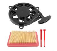 Hasaller Kit de démarrage pour tondeuse à gazon avec filtre à air et filtre à carburant de rechange 28400-Z9V-014 28400-Z9L-004 pour tondeuse à gazon Honda GCV170 GCV200 HRX217K6 HRN216