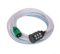 Hasaller Kit de tuyau d'arrivée d'eau blanche avec connecteur de filtre pour jardin, pelouse, cour, plantes d'intérieur et d'extérieur, tuyau flexible de 5 m ou 10 m de long (5 m)
