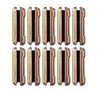 Hasaller Lot de 10 broches flexibles 23FP pour mini godets de pelleteuse, 5,3 x 1,9 cm, remplacement en métal pour T23P D39094 6567620, convient aux dents de godet à 23 230 et chargeuse à dérapage