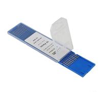 Hasaller Lot de 10 électrodes de soudage IG WL15 Lanthane en acier inoxydable 1,0 mm-3,2 mm pour soudure en acier au carbone, alliage de cuivre, aluminium, métal 150 A-250 A avec boîte en plastique