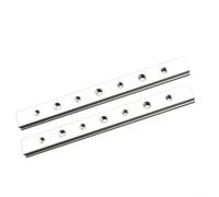 Hasaller Lot de 2 glissières en T pour scie à table, barre à onglet, établi de travail du bois, 100 à 450 mm, fente en T en alliage d'aluminium, compatible avec table de fraisage et perceuse à