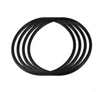 Hasaller Lot de 4 joints toriques de rechange pour couvercle de chlorinateur Hayward CLX110K CL100 CL110 - Joint d'étanchéité en caoutchouc de 9,5 cm de diamètre extérieur noir