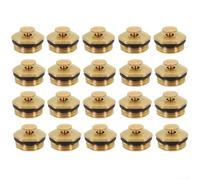Hasaller Lot de 8 têtes d'arrosage de jardin réglables à 360 degrés G1/2 en laiton pour arroseur de jardin, agriculture, refroidissement (20 pièces)