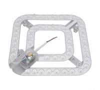 Hasaller Panneau lumineux LED 24 W 2100 lumens 3 températures de couleur 6000 K 4000 K 3000 K Pièce de rechange pour plafonniers encastrés