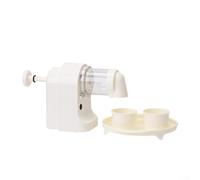 Hasaller Rasoir à glace électrique rechargeable avec agitateur automatique pour machine à cône de glace écrasée fine ou grossière pour la maison, les fêtes en plein air, 29 x 18 x 11,5 cm