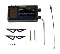 Hasaller Récepteur radio SD-R 50 kHz - 2 GHz - Récepteur numérique portable SD-R avec écran capacitif de 3,5 pouces - Double entrée antenne - Batterie 3000 mAh - Suppresseur de bruit adaptatif