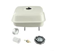 Hasaller Réservoir d'Essence 3L avec Capuchon et Filtre pour Honda GX120 GX140 GX200 Kit Complet en Plastique et Métal Pièce de Remplacement pour Moteur de Tondeuse