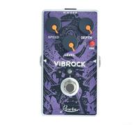 Hasaller Rowin Vibe Pédale d'effet pour guitare Vibrock Chorus-Tremolo Monoblock Pédale de modulation pleine grandeur True Bypass RE-02