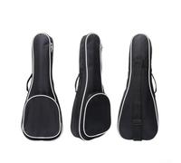 Hasaller Sac à dos élégant et imperméable pour ukulélé avec propriétés anti-chocs et options de transport faciles pour les musiciens, Voir image, 58,42 cm (23")