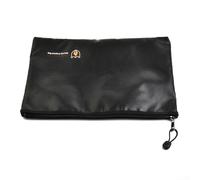 Hasaller Sac de rangement ignifuge résistant au feu avec tissu en verre de silice - Protection contre la chaleur jusqu'à 700 °C - Pour passeports, certificats, contrats (34 x 25 cm)