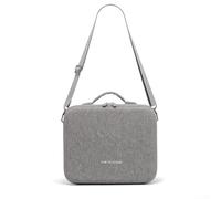 Hasaller Sac de rangement pour projecteur XGIMI PLAY6 et PLAY6E - Housse rigide en EVA imperméable avec poignée rétractable - Grande capacité - 29,5 x 24,8 x 12,4 cm - Gris