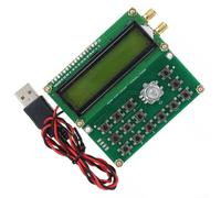 Hasaller Si5351-2VFO-150 Générateur de signal Module de source de signal à 2 canaux pour sortie d'onde carrée 0,01 mHz-150 MHz avec écran LCD et contrôle du clavier