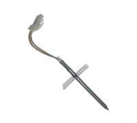 Hasaller Sonde de four électrique pour barbecue DG32-00002B Thermomètre alimentaire en métal avec long cordon Affichage numérique pour griller rôtir Surveillance Argent 1 paquet