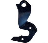 Hasaller Support de dérailleur arrière en alliage d'aluminium pour vélo de route Orbea ORCA OMR modèles Noir Usiné CNC Adaptateur de montage 23 mm Espacement des trous