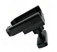 Hasaller Support de téléphone magnétique en forme de chariot de golf avec rotation à 360° pour tous les téléphones - Support magnétique solide en ABS pour utilisation au golf - Noir