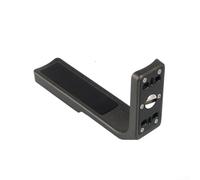 Hasaller Support en L à libération rapide en ABS pour Insta360 X5 X4 X3 avec interface à vis de 6,35 mm, support d'orientation horizontale et verticale, support compact et léger pour caméra d'action