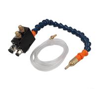 Hasaller Système de tuyau de pulvérisation de lubrification de liquide de refroidissement pour routeur CNC, fraiseuse, machine de forage de refroidissement en métal PU, buse en laiton, longueur 1,5 m