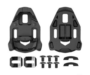 Hasaller Time Lock 0.5 Crampons de vélo de route pour pédales XPRESSO et lclic Noir 9,2 x 6,5 cm avec trous d'alignement rondelles et cales pour un ajustement parfait (A)