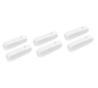 HASAYAKI Poids de Cordon de Rideau, Lot de 6 pendentifs en Plastique pour Stores verticaux et Rideaux - Blanc