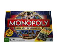 Hasbro - 01612 - Monopoly Here & Now The World Edition - Monopoly Monde (Version Anglaise)