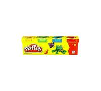 Hasbro 23241 Pâte à Modeler 212 g Bleu Vert Rouge Jaune 4 pièces 4 Couleurs Pot en Plastique A partir de 2 Ans