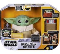 Figurine - HASBRO - Baby Yoda - Animatronique - 25 sons et mouvements - Sac inclus