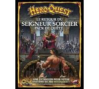HASBRO AVALON HILL HERO QUEST LE RETOUR DU SEIGNEUR SORCIER PACK DE QUETE