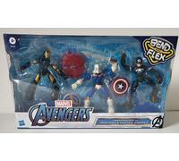 HASBRO AVENGERS Taskmaster vs. Iron Man & Captain America Bend & Flex dès 4 ans