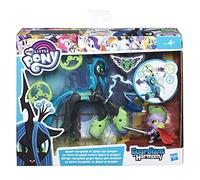 Hasbro B6009 - My Little Pony Guardians of Harmony Queen Chrysalis Spike The Dragon Jouet Version Anglais, Modèles assorti