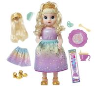 Hasbro Baby Alive : poupée Princesse Ellie qui parle et grandit