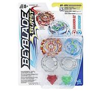 Hasbro BEY Blade C2358EL2 Burst Evolution Gainon G2 and Doomscizor Lot de 2