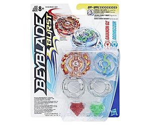 Hasbro BEY Blade C2358EL2 Burst Evolution Gainon G2 and Doomscizor Lot de 2