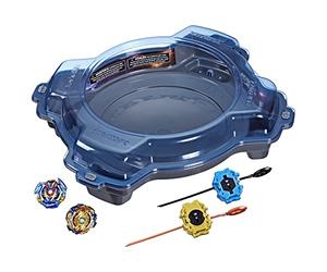 Hasbro Beyblade Burst Pro Series Set Pro Champions d'élite Evo, Set de Combat avec arène Beystadium, 2 toupies et 2 lanceurs Taille Unique Multicolore