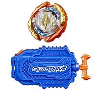 Hasbro Beyblade Burst QuadDrive Lanceur à Corde Cyclone Fury, Set de Combat avec toupie Multicolore