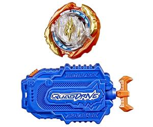 Hasbro Beyblade Burst QuadDrive Lanceur à Corde Cyclone Fury, Set de Combat avec toupie Multicolore