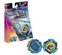 Beyblade Burst QuadStrike Dual Pack, Pack de 2 toupies de compétition Komet Helios H8 and Tidal Pandora Epic P8