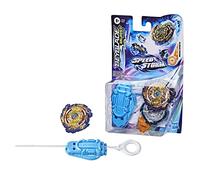 Hasbro Beyblade Burst Surge, Starter Pack avec toupie de compétition Speedstorm Mirage Fafnir F6 et Lanceur
