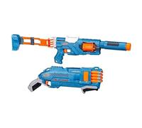 Nerf Pack de blasters Elite 2.0 Double Defense – 2 blasters, 40 fléchettes