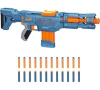 Nerf Elite 2.0 Echo CS-10 Blaster - 24 Official Nerf Darts, 10-Dart Clip, Removable Stock and Barrel Extension, 4 Tactical Rails, Multicolor, 6.67 x 68.58 x 31.75 cm